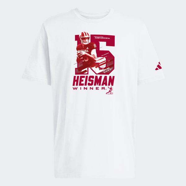Indiana Hoosiers Fernando Mendoza Heisman Winner Graphic T‑Shirt by ADIDAS