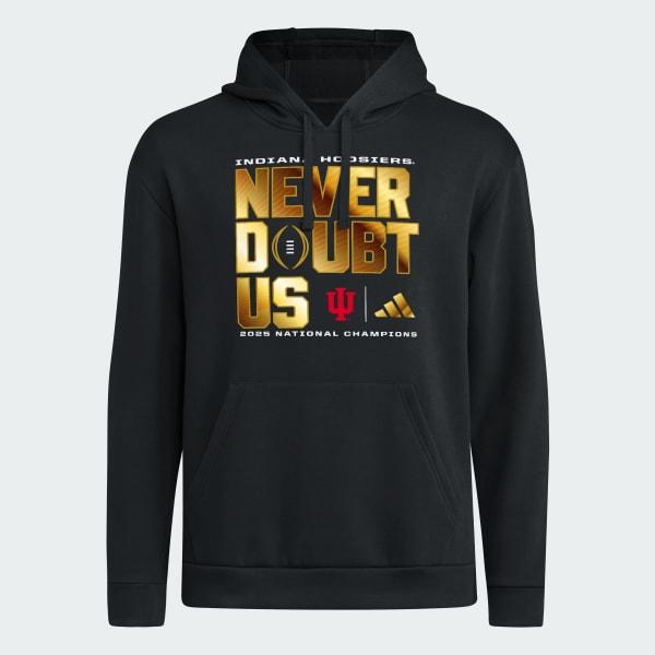 Indiana Hoosiers Mens Fleece Hooded Sweatshirt by ADIDAS