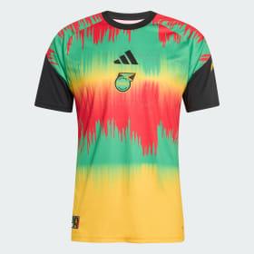 Jamaica 26 x Bob Marley Home Pre Match Jersey by ADIDAS