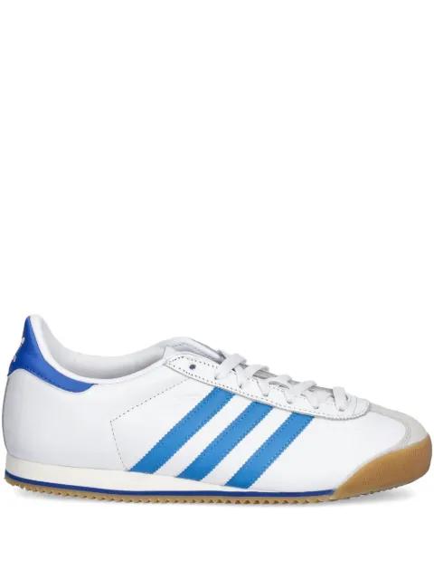 K74 leather three-stripe sneakers by ADIDAS