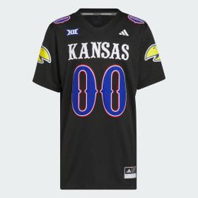 Kansas Jayhawks Premier Black Alternate Football Jersey by ADIDAS