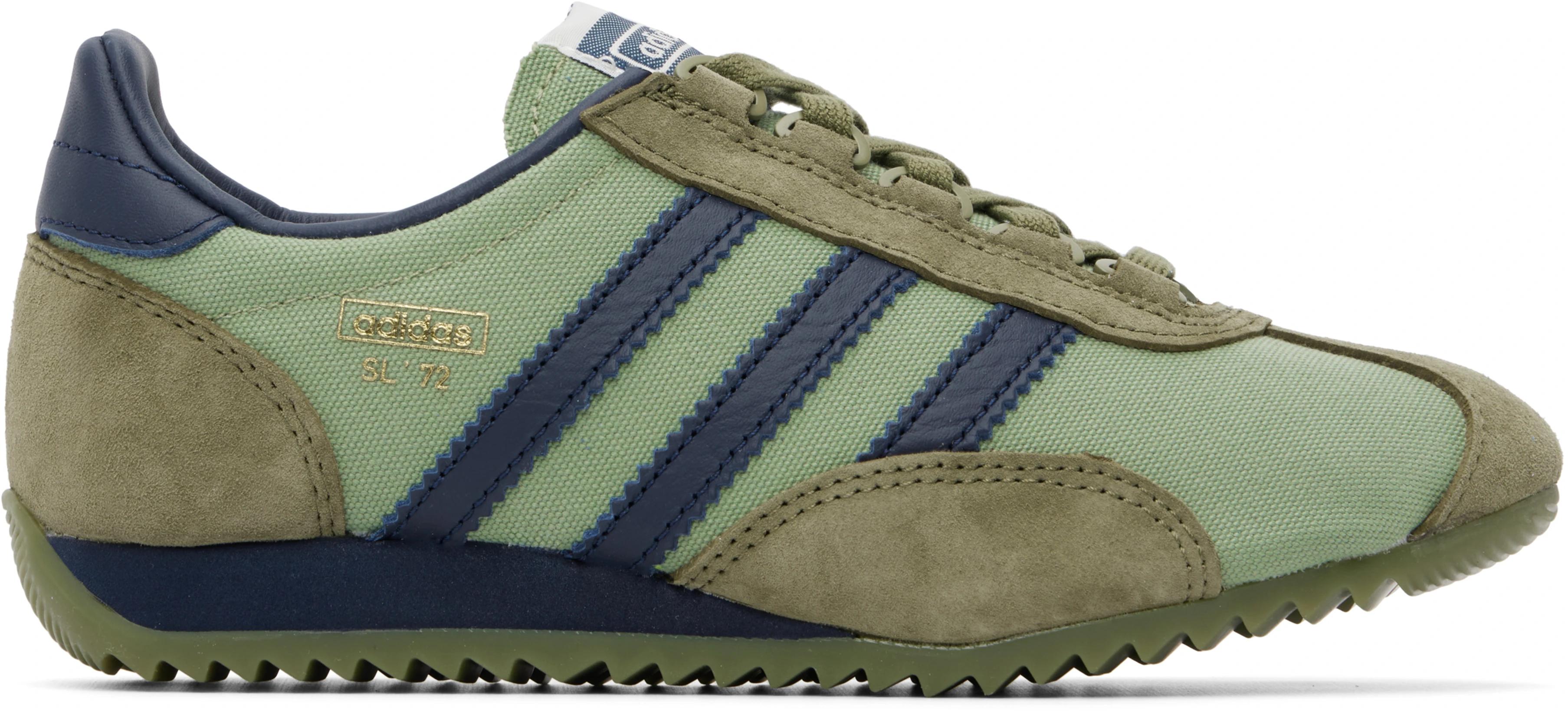 Khaki SL 72 PT Sneakers by ADIDAS