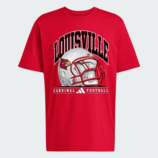 LOUISVILLE CARDINALS FOOTBALL REFRESH M SS TEE by ADIDAS