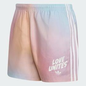 LOVE UNITES ALL OVER PRINT SHORTS (WATER PROOF) by ADIDAS