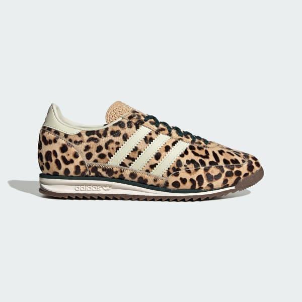 Leopard Print SL 72 OG Shoes by ADIDAS