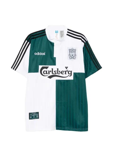 Liverpool FC three-stripe panelled T-shirt by ADIDAS