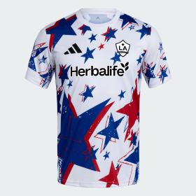 Los Angeles Galaxy MLS 26 Prematch Top Americana by ADIDAS