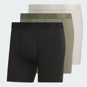 Luxe Comfort 3-Pack Boxer Briefs by ADIDAS Luxe Comfort 3-Pack Boxer Briefs by ADIDAS