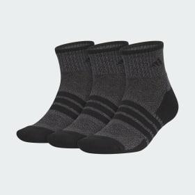 M CUSHIONED X 4 3-PACK QUARTER SOCKS by ADIDAS