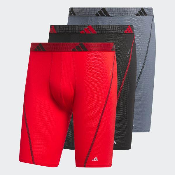 M PRF MSH 3PK LONG BOXER BRIEF by ADIDAS