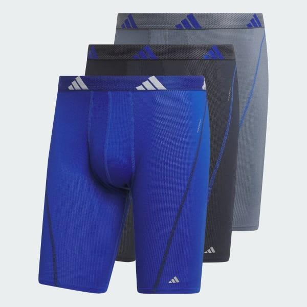 M PRF MSH 3PK LONG BOXER BRIEF by ADIDAS