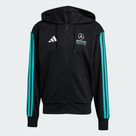 MERCEDES - AMG PETRONAS FORMULA 1 TEAM DNA FULL ZIP HOODY by ADIDAS