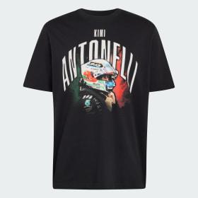 MERCEDES - AMG PETRONAS FORMULA 1 TEAM KIMI ANTONELLI GRAPHIC TEE by ADIDAS MERCEDES - AMG PETRONAS FORMULA 1 TEAM KIMI ANTONELLI GRAPHIC TEE by ADIDAS