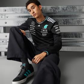 MERCEDES - AMG PETRONAS FORMULA ONE TEAM DRIVER JERSEY AUTHENTIC LONG SLEEVE by ADIDAS