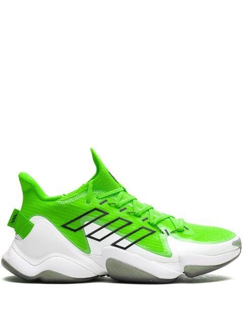 Mahomes 1 Impact FLX "Team Solar Green" sneakers by ADIDAS