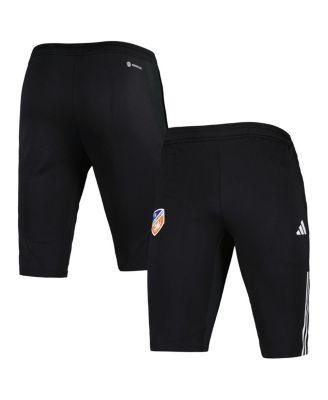 Men's Black FC Cincinnati 2023 On-Field Training AEROREADY Half Pants by ADIDAS