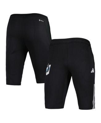Men's Black Minnesota United FC 2023 On-Field Training AEROREADY Half Pants by ADIDAS