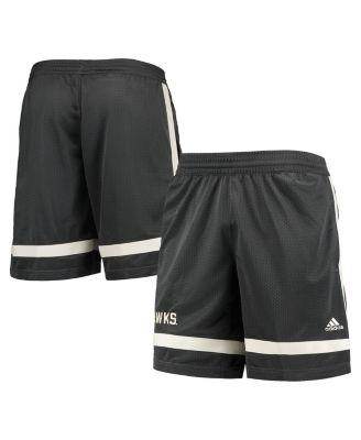 Men's Charcoal Kansas Jayhawks Reverse Retro Basketball Shorts by ADIDAS