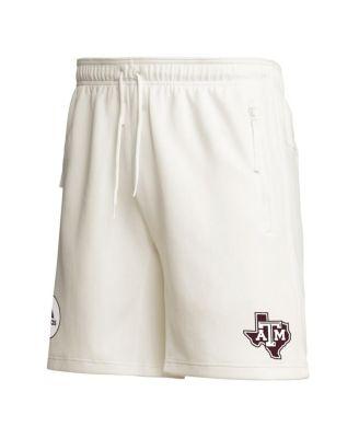 Men's Cream Texas A&M Aggies Zero Dye AEROREADY Shorts by ADIDAS