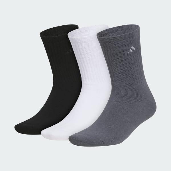 Men's Cushioned Comfort 3-Pack Crew Socks by ADIDAS