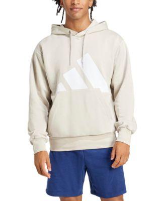 Men's Essentials Big Logo Fleece Hoodie by ADIDAS