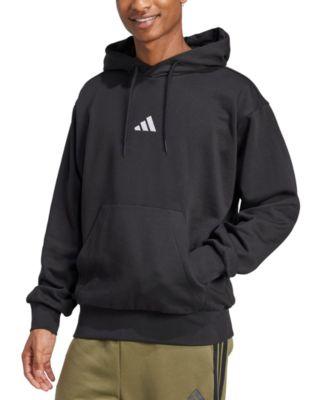 Men's Essentials FeelCozy Fleece Hoodie by ADIDAS