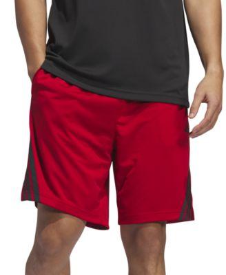 Men's Three Stripes Legends Basketball Shorts by ADIDAS