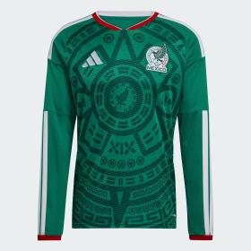 Mexico 26 Home Long Sleeve Jersey by ADIDAS