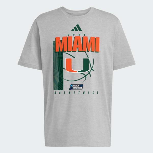 Miami Hurricanes March Madness T-Shirt by ADIDAS