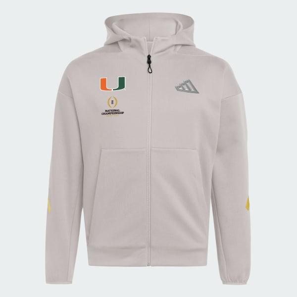 Miami Hurricanes Mens ZNE Hoody by ADIDAS