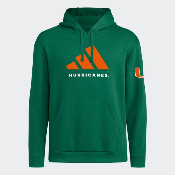 Miami Hurricanes adi DNA Fleece Hoodie by ADIDAS