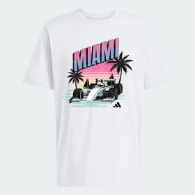 Miami Scenic Motorsport Graphic T-Shirt by ADIDAS