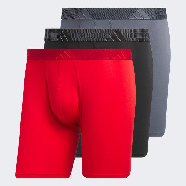 Microfiber 3-Pack Boxer Briefs by ADIDAS
