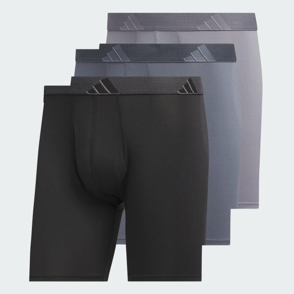 Microfiber Boxer Briefs 3-Pack by ADIDAS