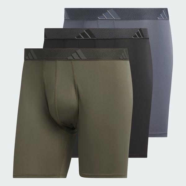 Microfiber Boxer Briefs 3-Pack by ADIDAS