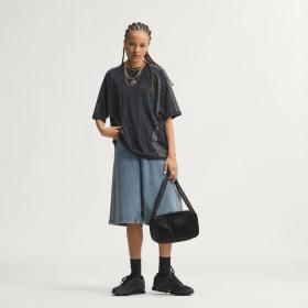 Mid Rise Denim Jorts by ADIDAS
