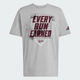 Mississippi State Bulldogs Every Run Earned Graphic T-Shirt by ADIDAS