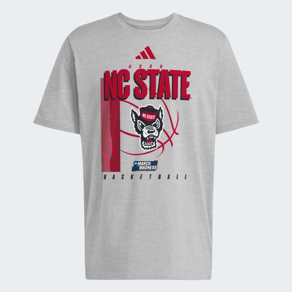 N.C. State Wolfpack March Madness T-Shirt by ADIDAS