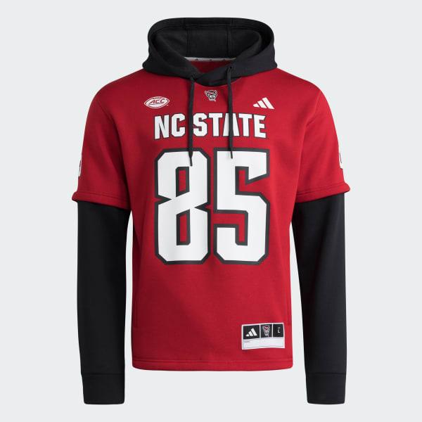 NC State Wolfpack Football Jersey Hoodie by ADIDAS