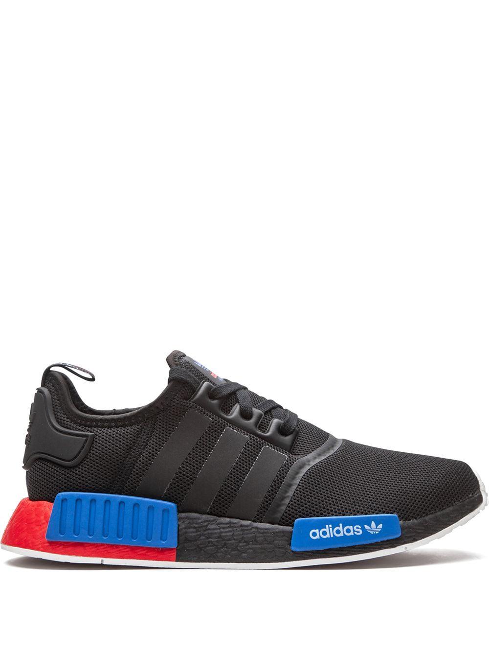 NMD_R1 "Black/Red/Blue" sneakers by ADIDAS