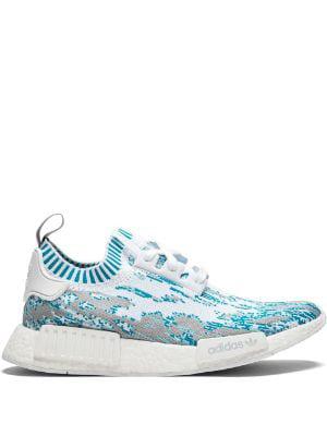 NMD_R1 Primeknit "Datamosh" sneakers by ADIDAS