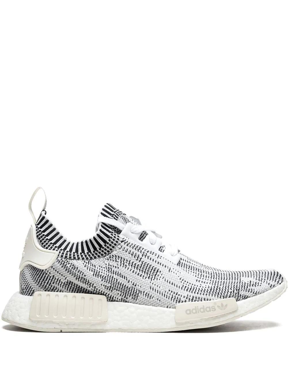 NMD R1 Primeknit "White Camo" sneakers by ADIDAS