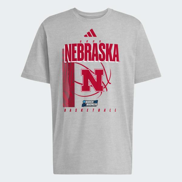 Nebraska Huskers Softball Graphic T-Shirt by ADIDAS