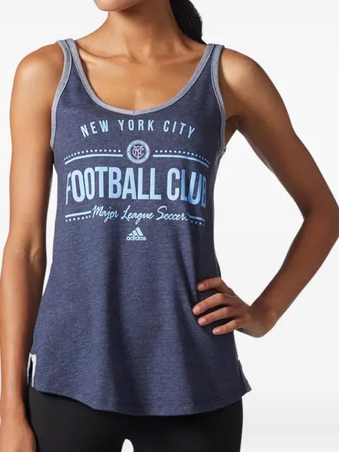 New York City Football Club V-neck tank top by ADIDAS