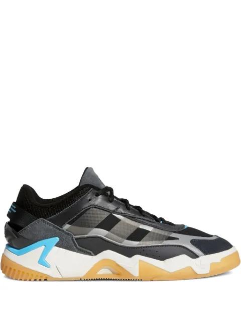 Niteball 2.0 "Core Black/Sky Rush/Gum" sneakers by ADIDAS