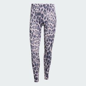 Optimé Leopard 7/8 Leggings by ADIDAS