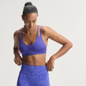 Optime Workout Strappy Light Support Bra by ADIDAS
