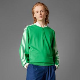 Originals 3-Stripes 1/4 Zip Sweatshirt by ADIDAS