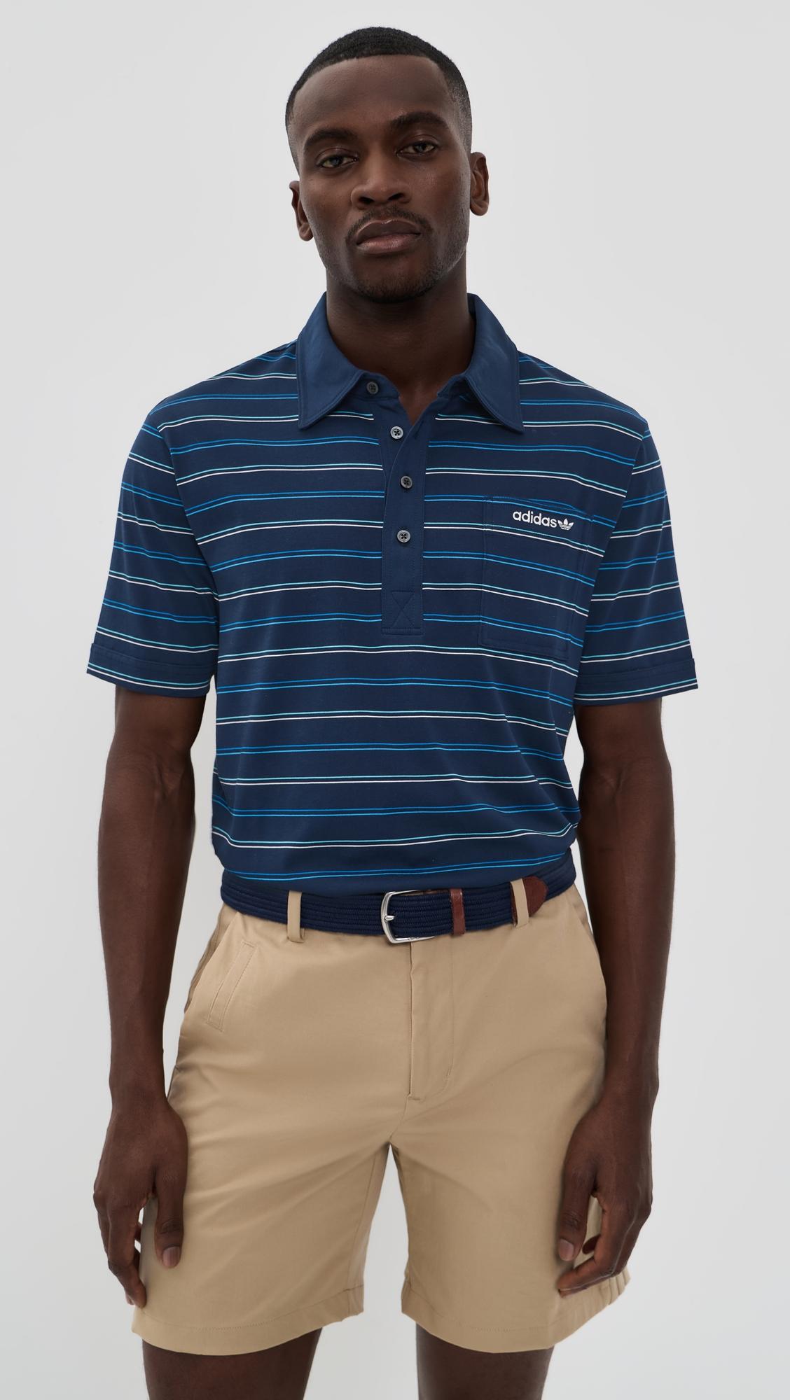 Originals Archive Stripe Polo by ADIDAS