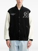 Originals Basketball appliqué bomber jacket by ADIDAS